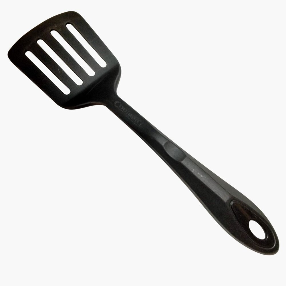 Coghlans Black Spatula Set Heat Resistant Nylon Non Stick Utensil